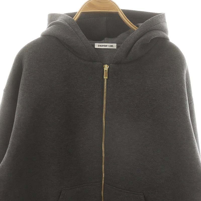 あ*ん様 24AW✨エブリデイアイライク　オーバーサイズ　フーディー　パーカー エブリデイアイライク 24AW Oversized ジップフーディーパーカー