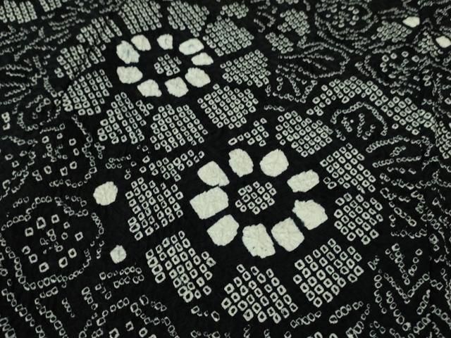 平和屋本店■極上　振袖　総絞り　籬花文　黒地　逸品　DZAA8164kh5 平和屋本店□極上 振袖 総絞り 籬花文 黒地 逸品 DZAA8164kh5 - メルカリ