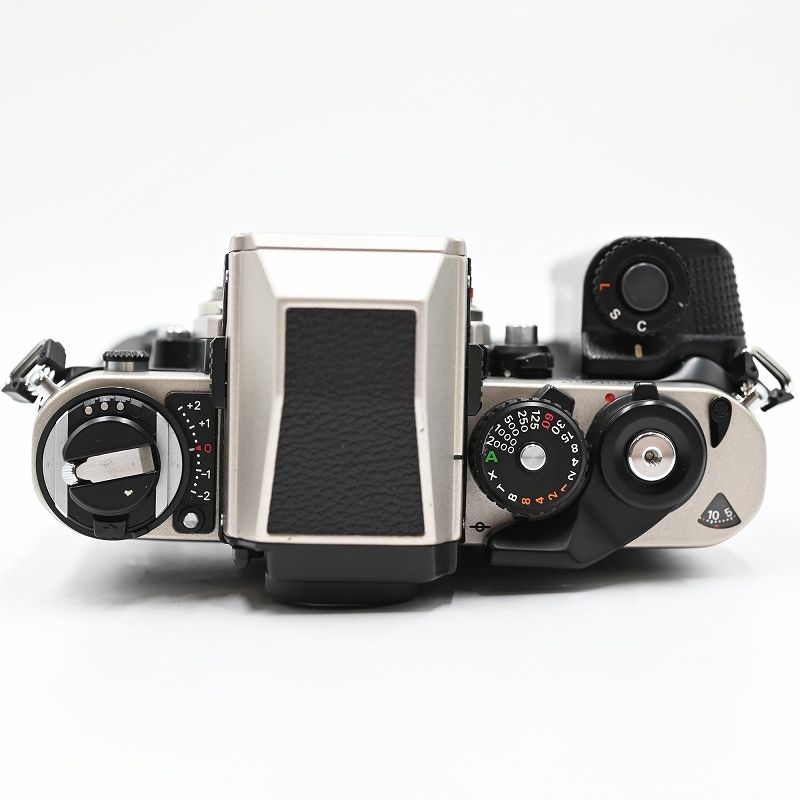 美品 Nikon F3/T チタンボディ フィルム一眼レフカメラ レンズ付き 中古】Nikon ニコン F3/T チタンカラー フィルム一眼レフカメラ