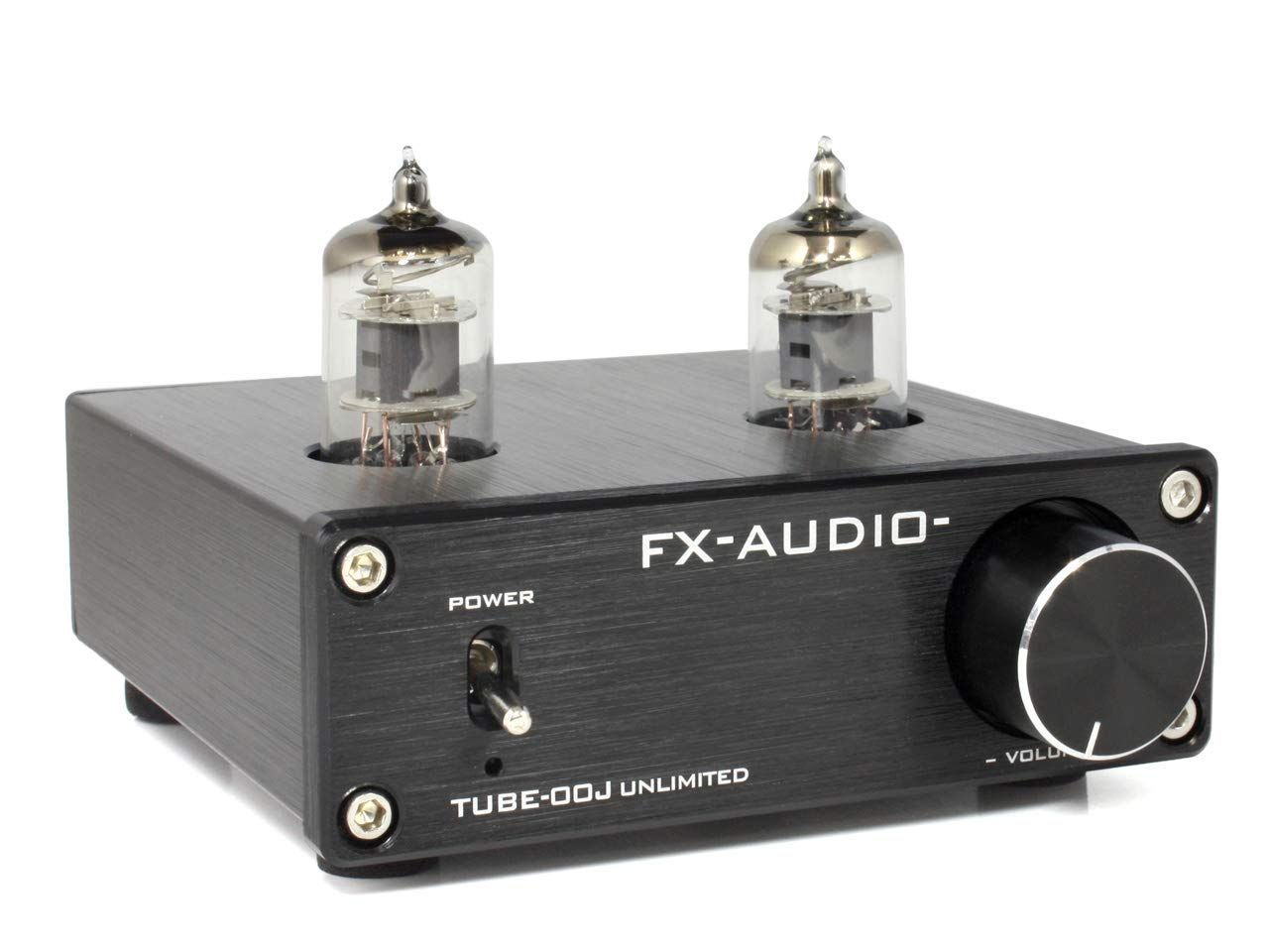 FX-AUDIO- TUBE-00J UNLIMITED 6J1軍用選別グレード真空管搭載ラインアンプ 特別 生産モデル OPA627搭載 ブラック