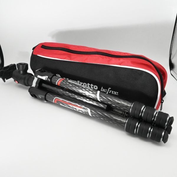 ■ほぼ新品■ ヴァイテックイメージング Manfrotto 三脚 BefreeGT カーボン 4段 自由雲台 　MKBFRTC4GT-BH