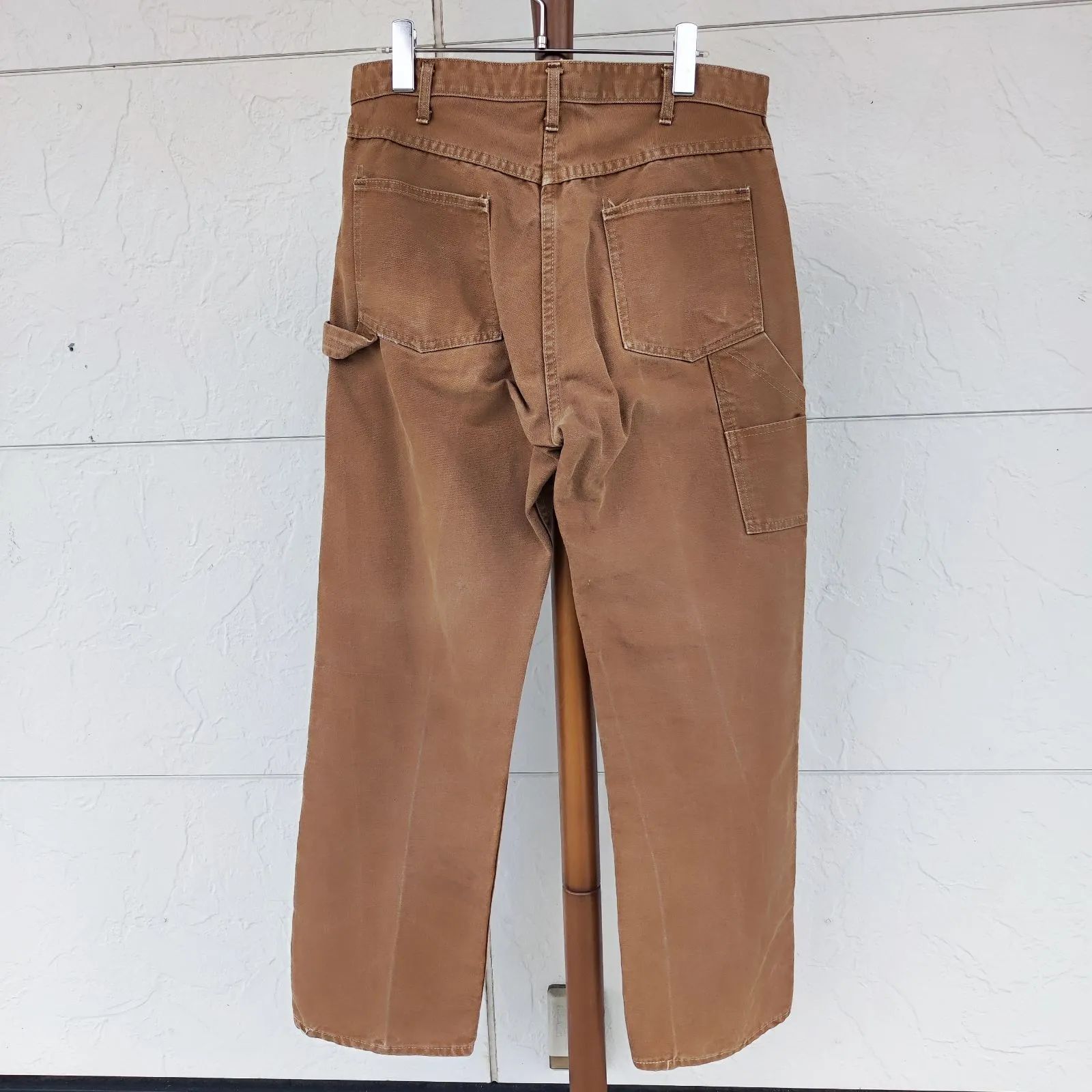 60s70s Carhartt ペインターパンツ ダックパンツ デカCボタン