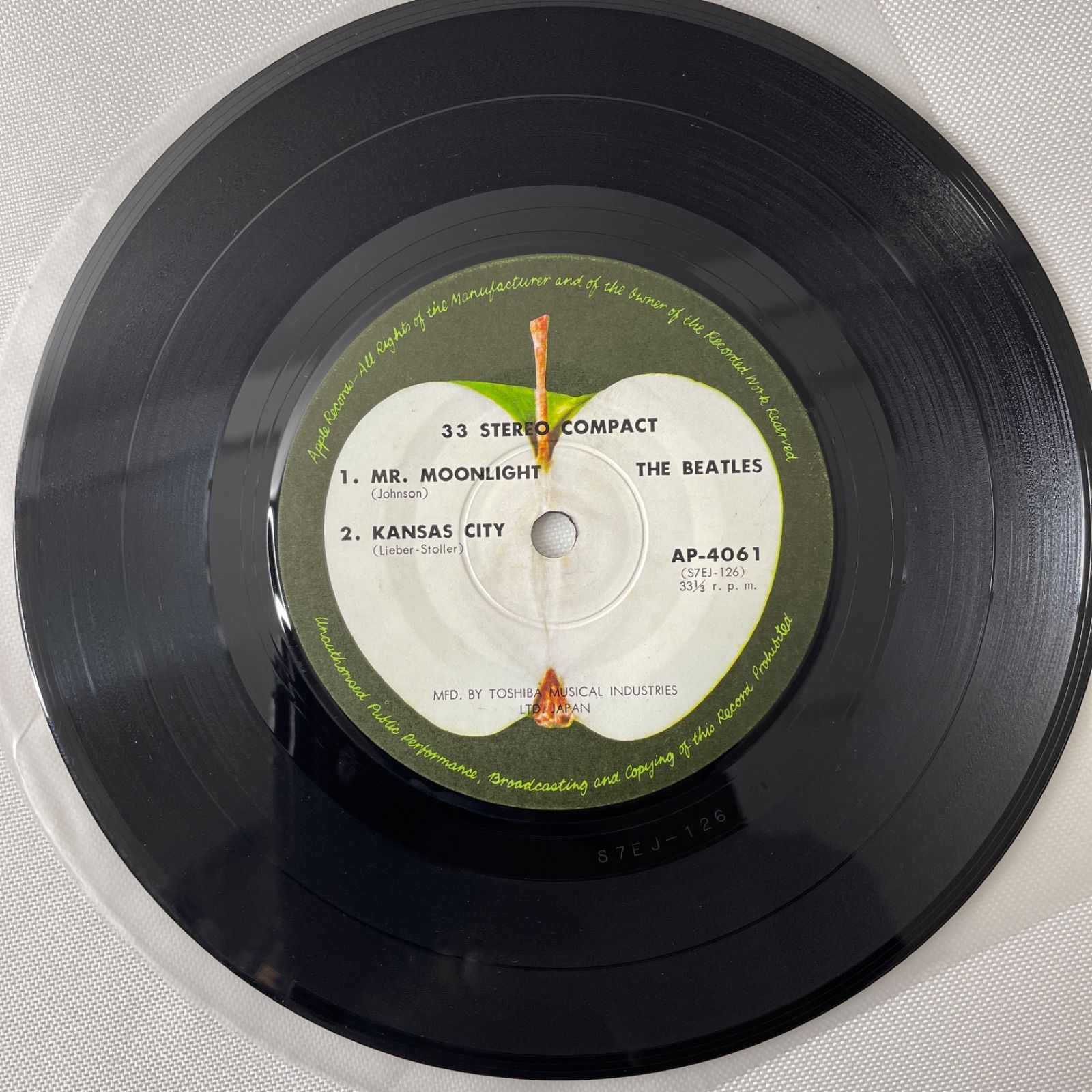 Amazon.co.jp: ROCK AND ROLL MUSIC THE BEATLES 7インチ