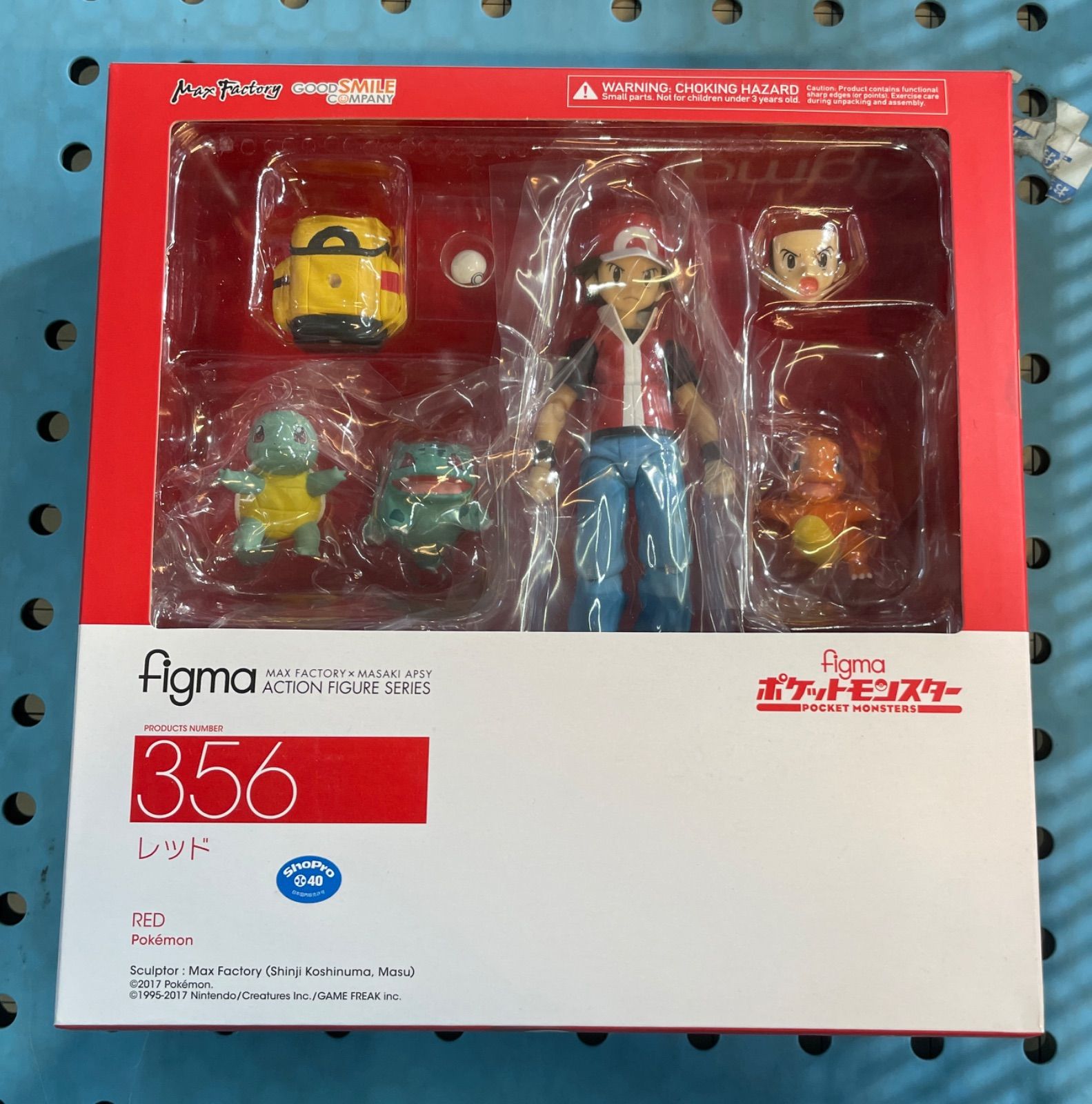 【#29】figma ポケットモンスター 356 レッド