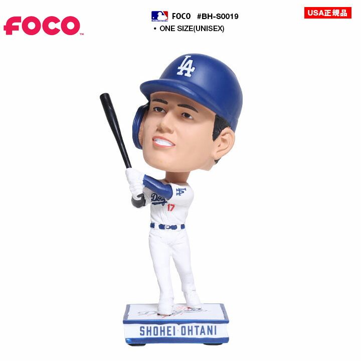 FOCO ドジャース 公式 大谷翔平 フィギュア バブルヘッド 人形 バッター 打者 二刀流 MLB 世界2025個 LA 品 Dodgers フォコ ボビングヘッド ギフト おしゃれ かっこいい プレゼント クリスマス 記念品 BH-S0019