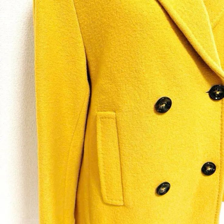 圧縮ウールPコート 大きいサイズ