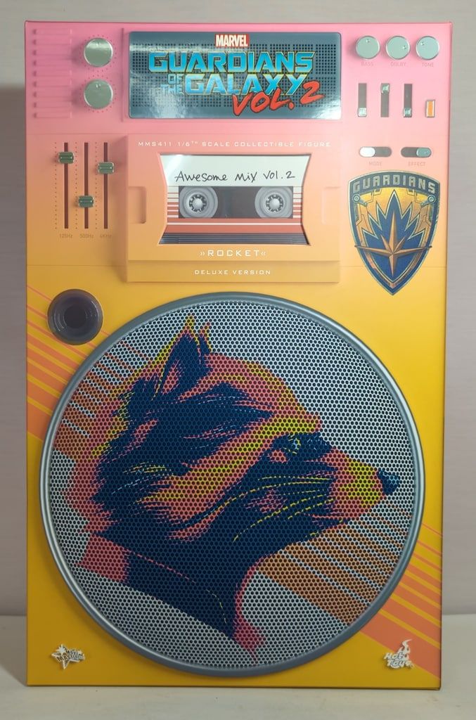 HOTTOYS MOVIE MASTERPIECE ROCKET DELUXE MMS411 MMS411