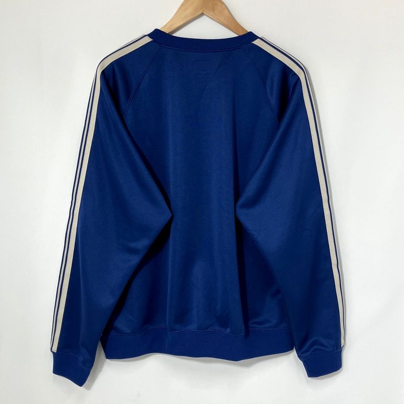 24AW NEEDLES Track Crew Neck Shirt PU272 NEEDLES]Track Crew Neck