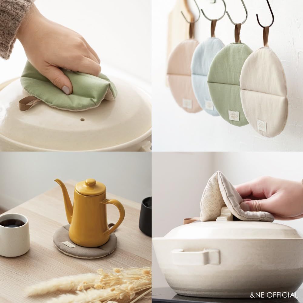 まんまる鍋つかみ タイダイライトグレー