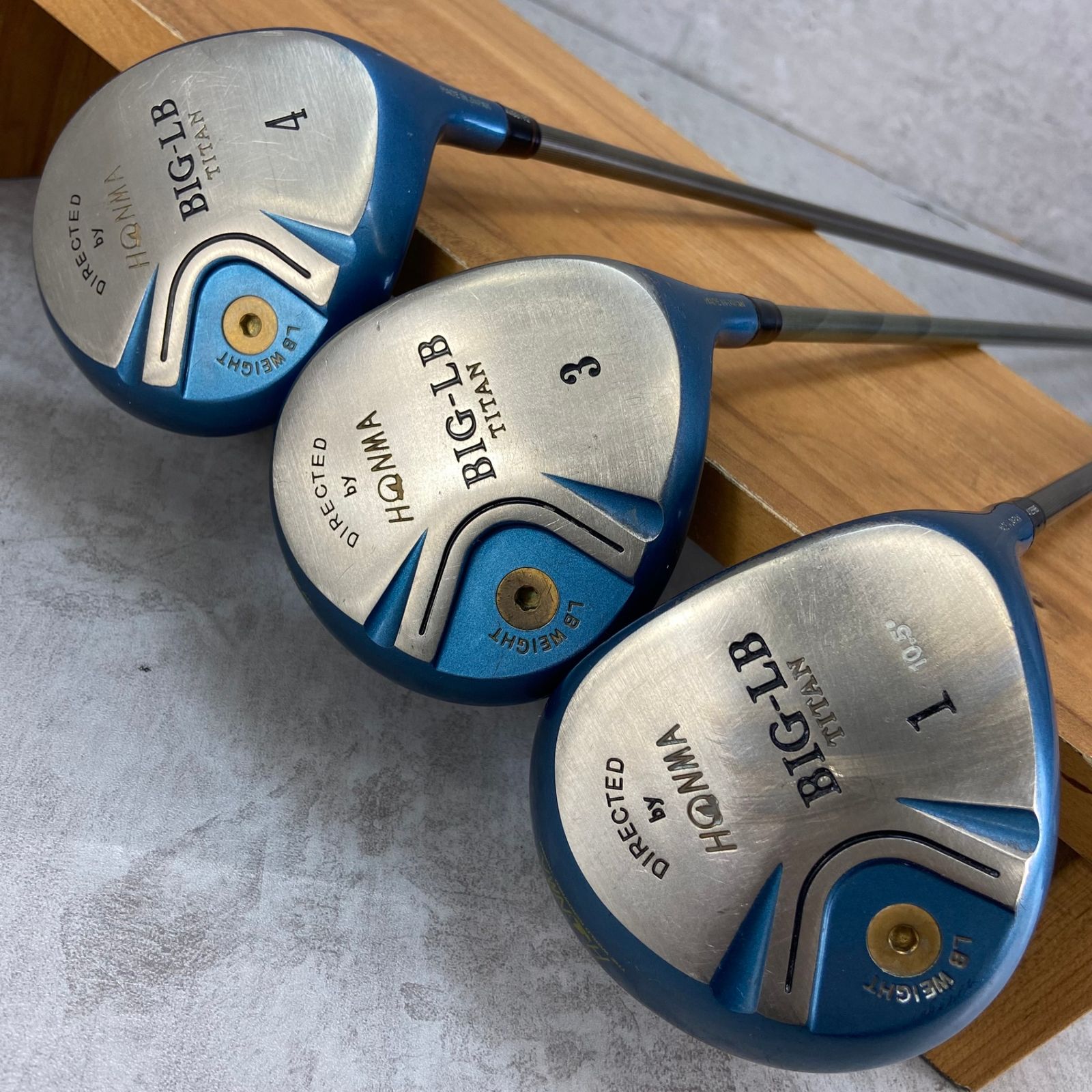HONMA ホンマ BIG-LB 4STAR スター 星 メンズゴルフ ウッド3本