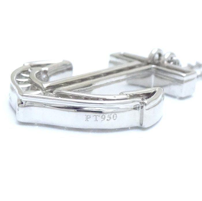 ティファニー　アンカー　イカリ　シルクコード　ネックレス　925 TIFFANY&Co. (新品仕上げ済) ティファニー TIFFANY アンカー