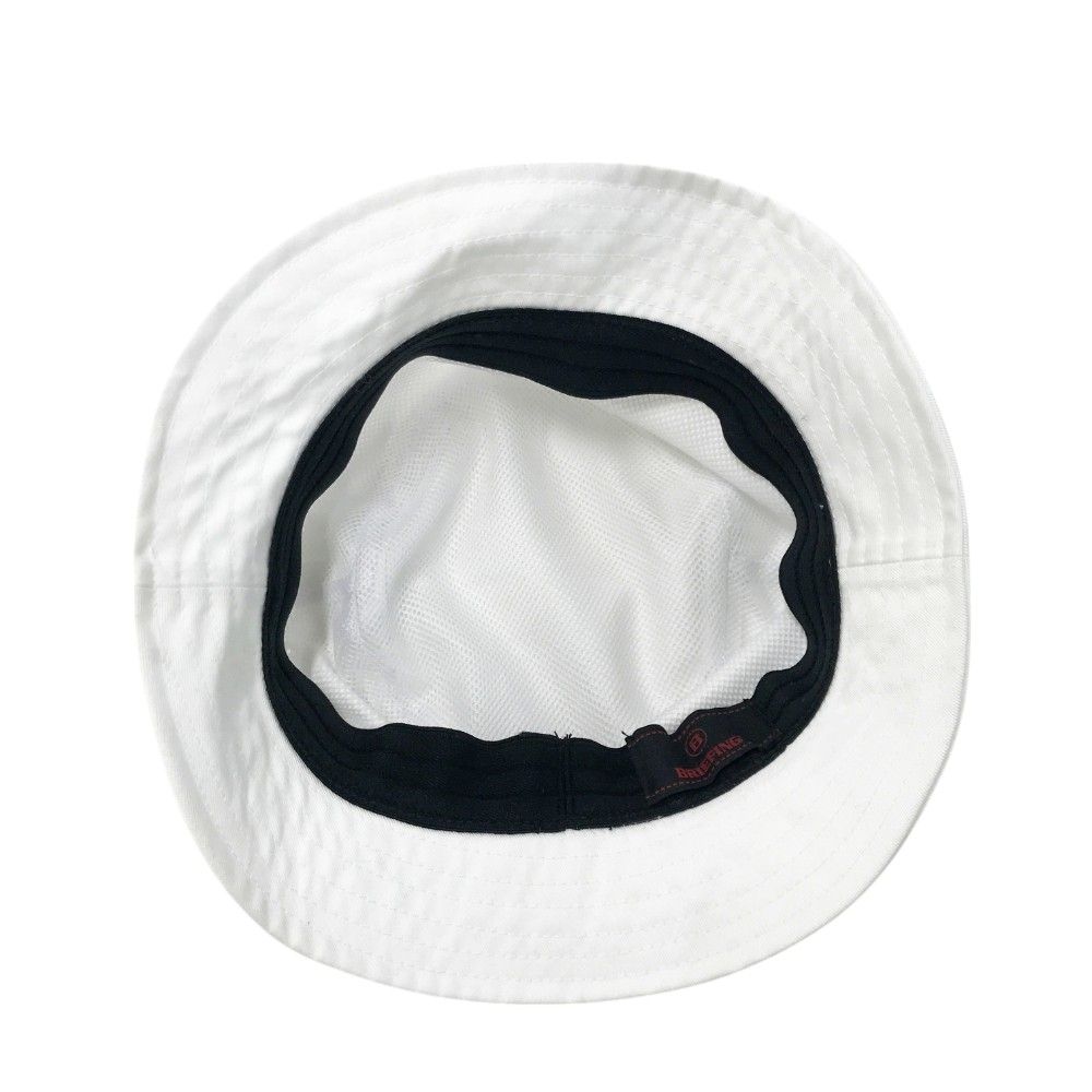 BRIEFING ホワイト ハット BRIEFING - ST MS SURF HAT / サーフ ハット (ホワイト