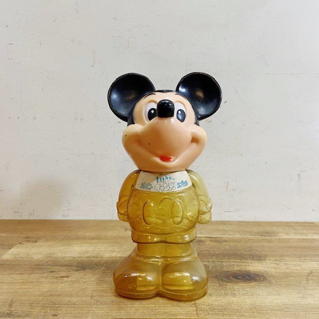 ■ 木箱 Mickeyミッキー 昭和レトロ ビンテージ アンティーク ディズニー 収納 インテリア 札幌発 店舗手渡し可能❗️ M03069  ② ディズニー木箱 オールドミッキーマウス レトロ レア ヴィンテージ