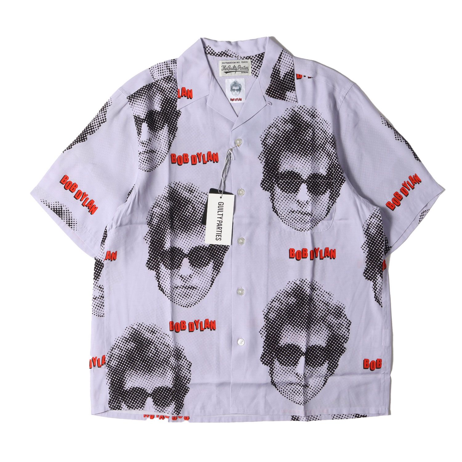 新品 WACKO MARIA ワコマリア シャツ サイズ:M 22SS BOB DYLAN ボブ
