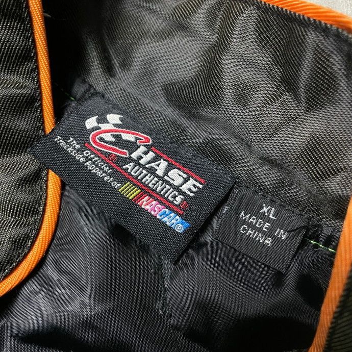 00年代 CHASE AUTHENTICS GoDaddy レーシングジャケット 企業ロゴ メンズXL - メルカリ