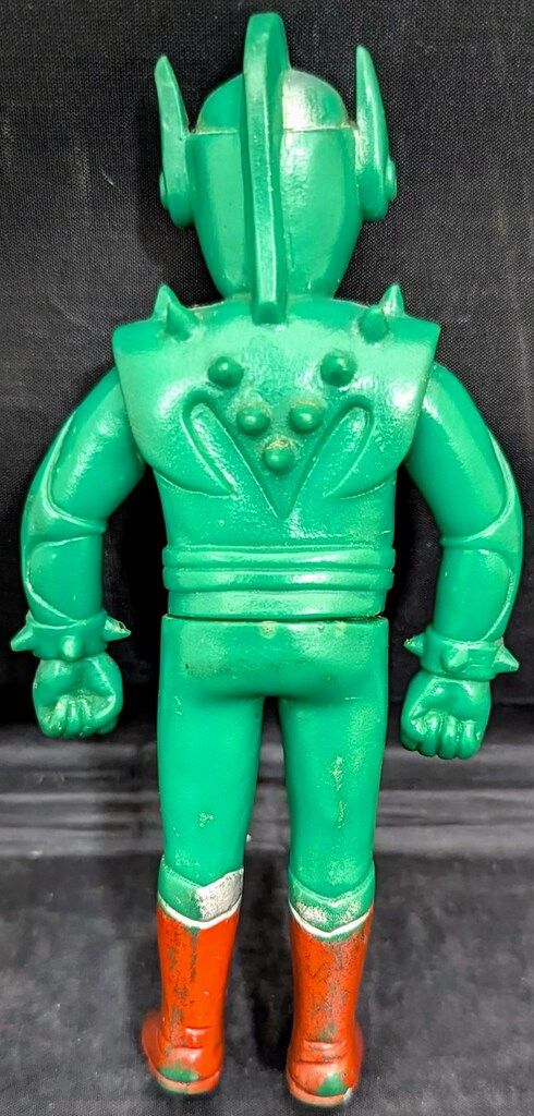 ヒカリトーイ製作所 ミニソフビ サイクロンガーV 145㎜ - メルカリ