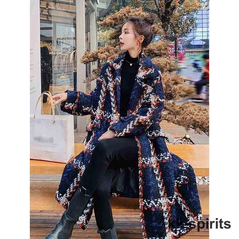 チェスターコート チェック柄 レディース ロングコート コクーンコート