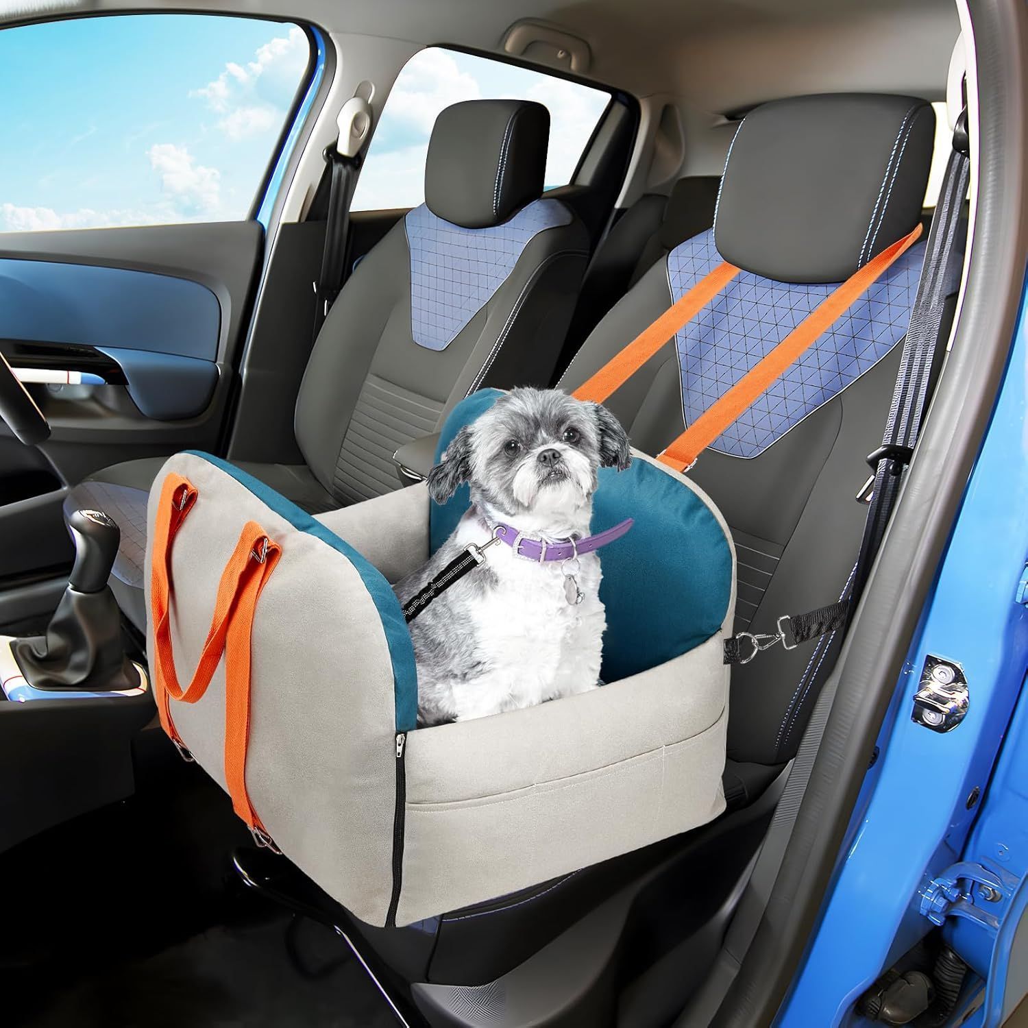 ドライブボックス ドライブベッド ペット用 ドライブシート 車用ペットシート 座席シート 2匹 小型犬 猫用 2way キャリーバッグ 後部座席 ペット 犬 ドライブボックス 犬用 猫用 ペットドライブ ペットキャリー