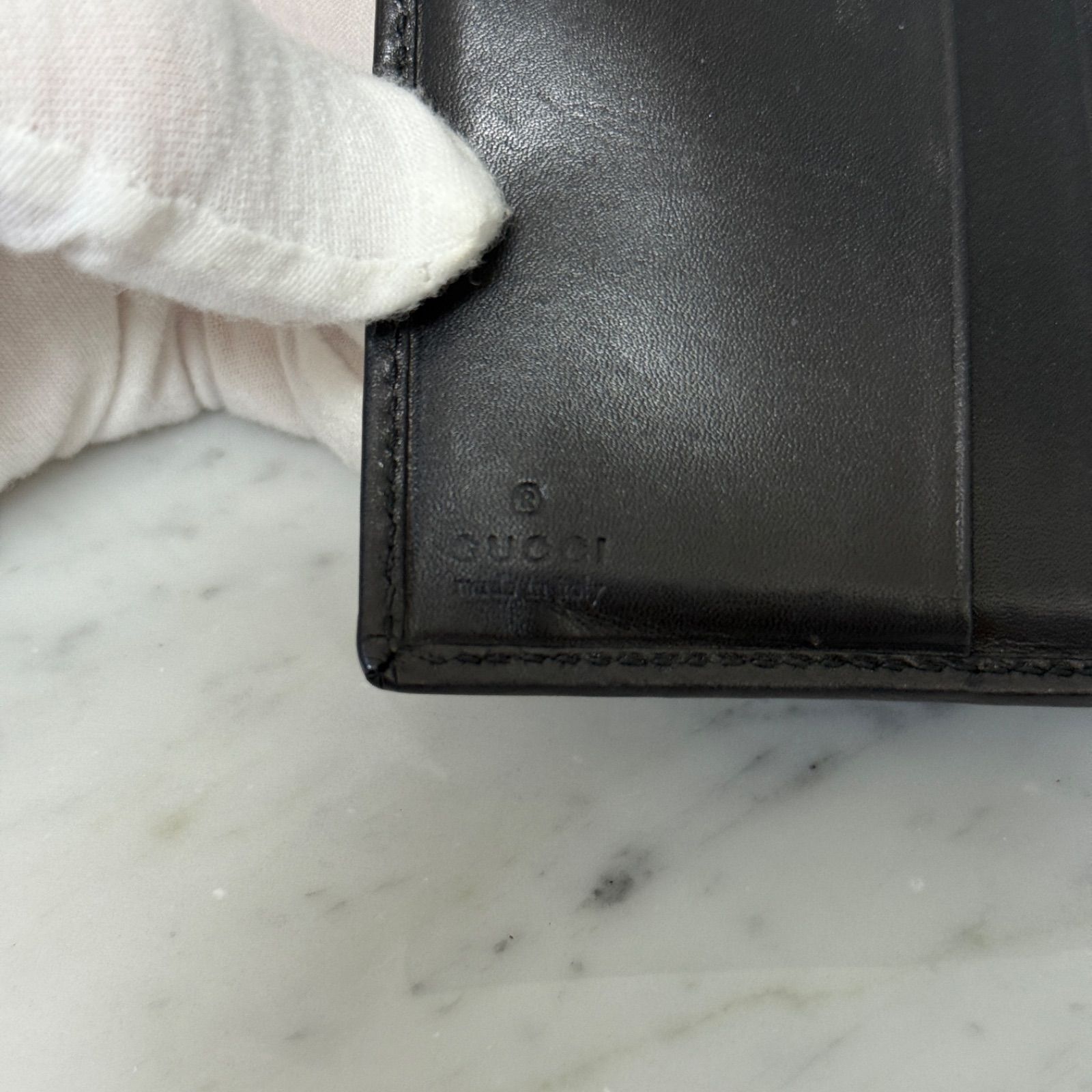 レザー シルバー