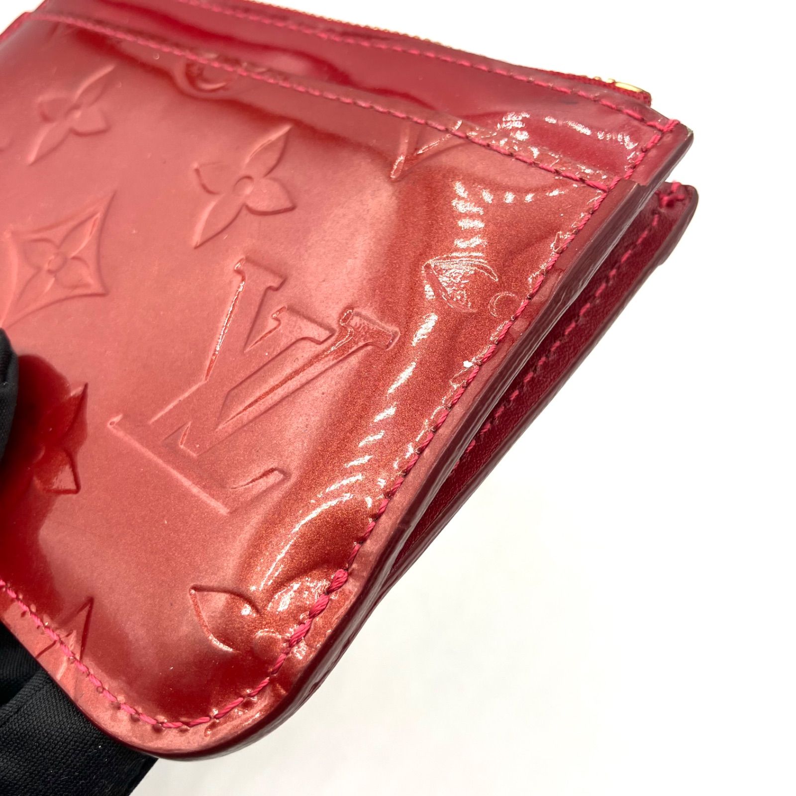 GW限定値下げ！ルイヴィトン モノグラムヴェルニ ポシェット キーケース 赤 楽天市場】LOUIS VUITTON ルイ ヴィトン モノグラムヴェルニ