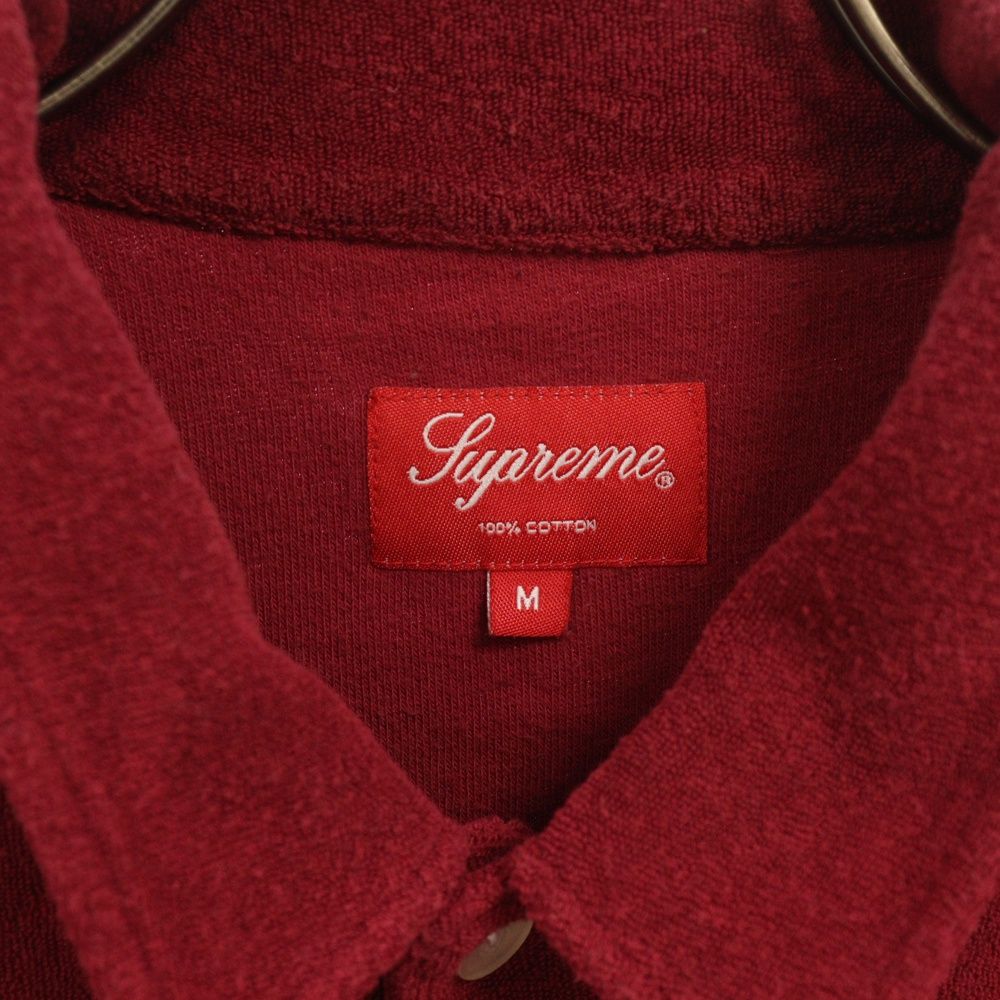 SUPREME (シュプリーム) 17SS Terry S/S Shirt パイル地 半袖 シャツ