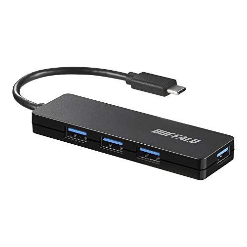 バッファロー BUFFALO USB ハブ PS5 iMac MacBook Air | Pro 対応 TypeC US