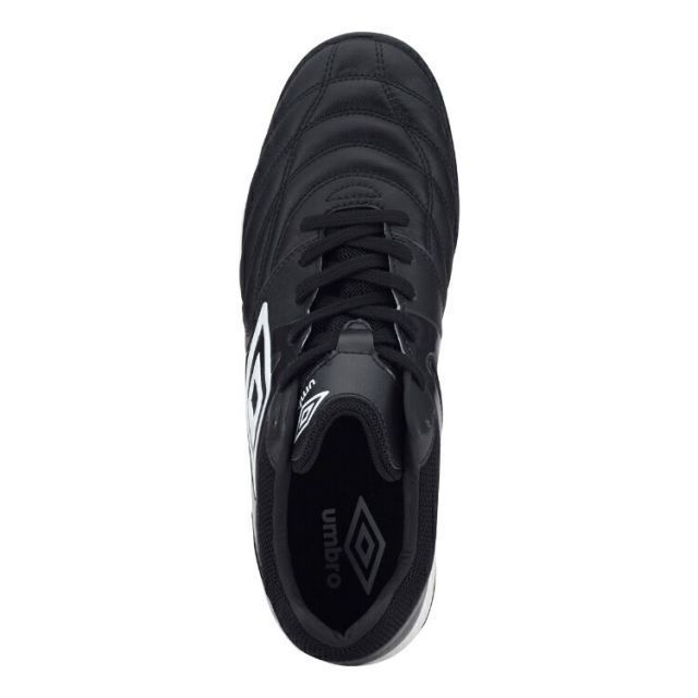 ＊即発可能＊ umbro アンブロ アクセレイターTR WIDE LE ＢＬＡＣＫ／ＢＬＡＣＫ／ＷＨＩＴＥ 27 UF2VJB00BW BW | スポーツ スポーツ用品 運動 服 衣類 ウエア 小物 靴 くつ シューズ ブランド 反発性 クッション性 素材 牛皮 ターフコー 自分で履く