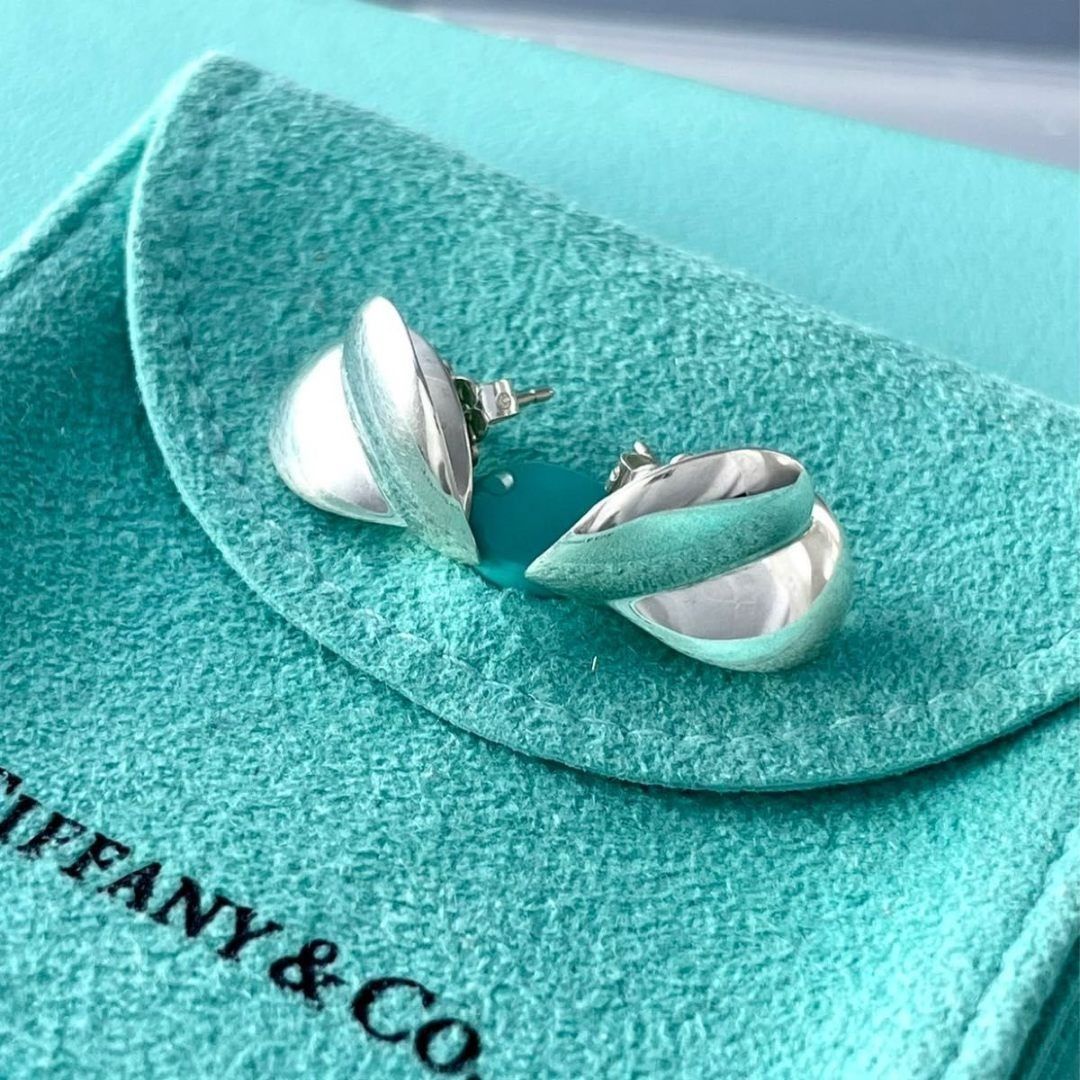 ティファニー フランクゲーリー ハート リーフ ピアス 925 Q41fe