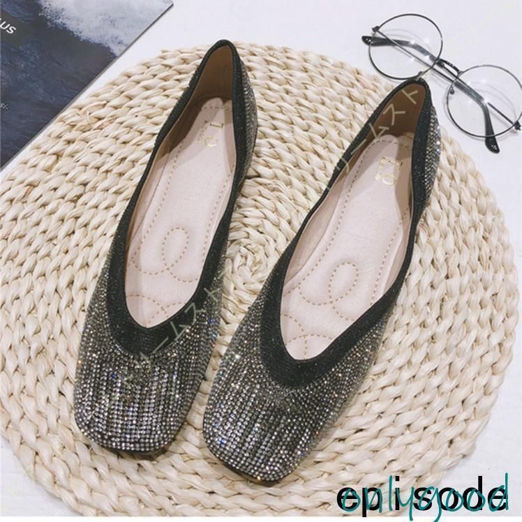 マタニティ フラットパンプス