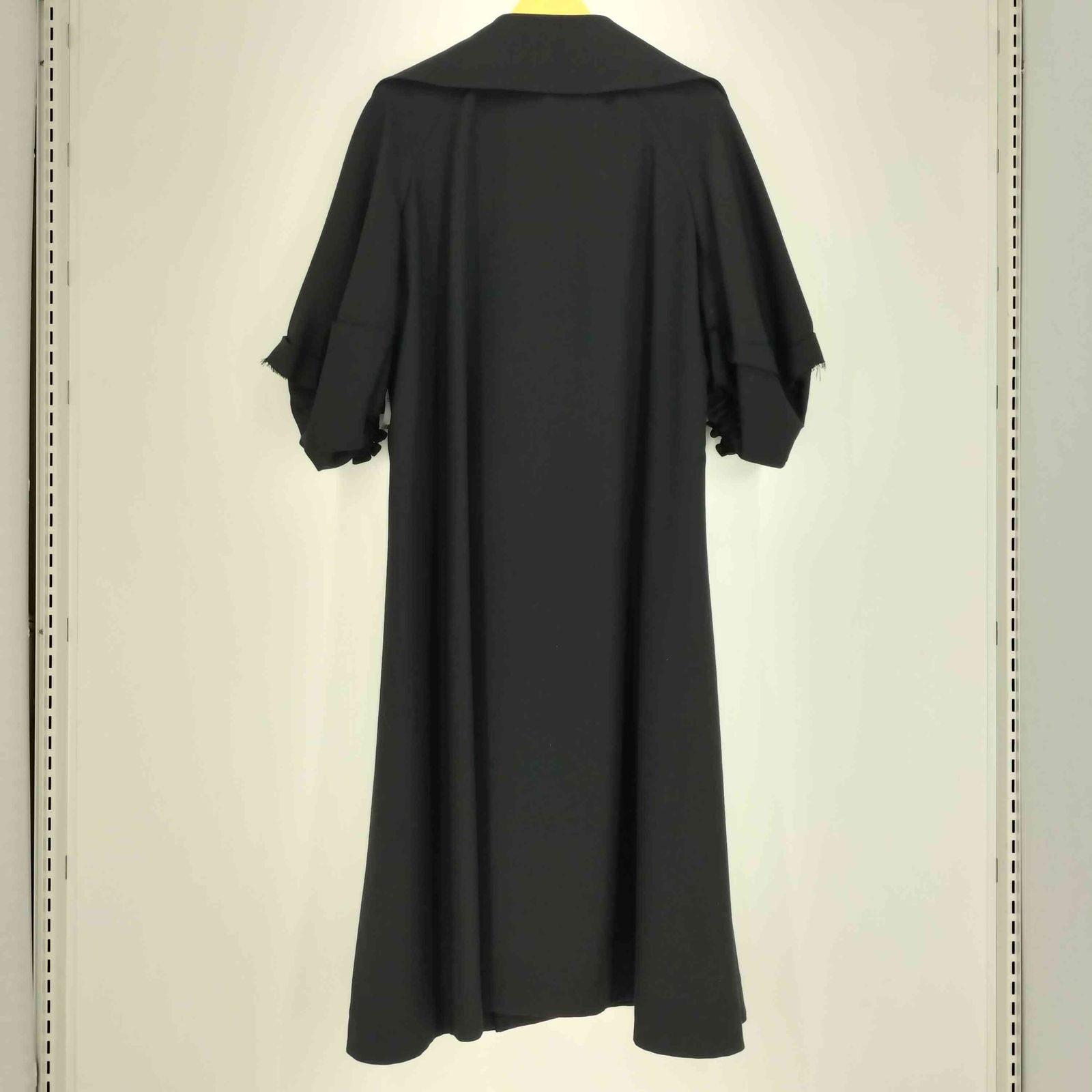 ヨウジヤマモト Yohji Yamamoto 24AW COLLECTIONS WOOL GABARDINE BASIC Q S LONG COAT レディース JPN 2