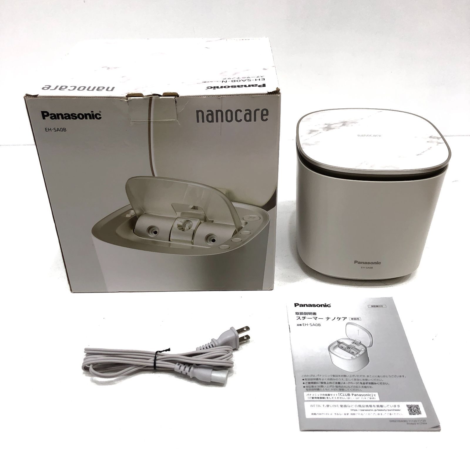 小牧店 通電 済み Panasonic|パナソニック スチーマー ナノケア 温冷 化粧水ミストタイプ EH-SA0B I422-0198