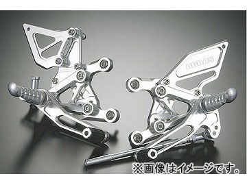 アクセサリー b 2輪 アグラス バックステップ ストリート6ポジション 品番：P010