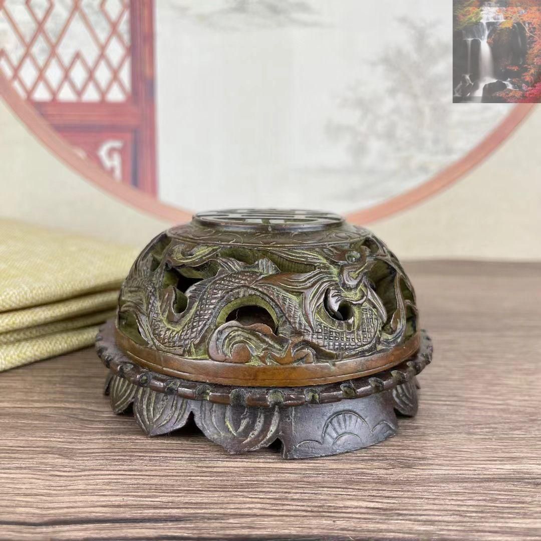 ひょうたん型香炉 鶴 置物 香道具 装飾品 工芸品 美術品 ひょうたん型香炉 鶴 置物 香道具 装飾品 工芸品 美術品 - メルカリ