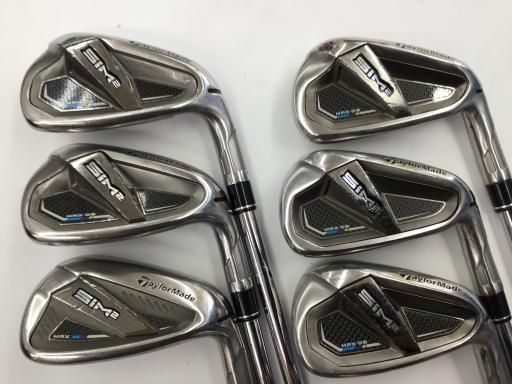 中古】 テーラーメイド SIM2 MAX 7S アイアンセット IR KBS MAX MT85
