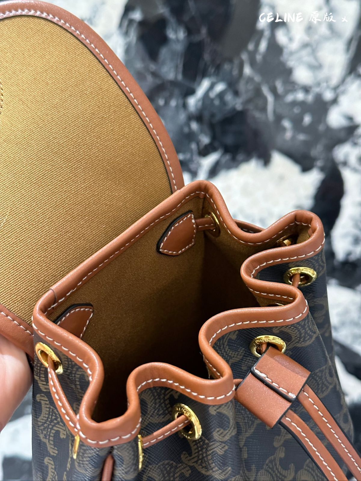 未使用品❣️CELINE ビンテージ ミニリュック 今日特価】Celine ヴィンテージモチーフ mini リュックサック
