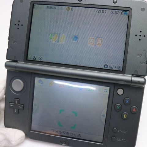 Newニンテンドー3DS LL メタリックブラック game 任天堂 本体 土日祝発送OK 09000 UP786_INFO