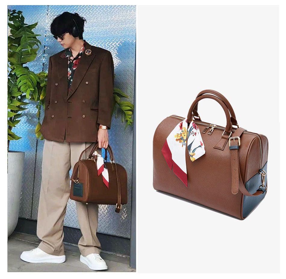 BTS V MUTE BOSTON BAG テテ テヒョン ボストンバッグ - メルカリ