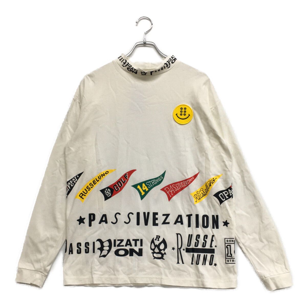 Russeluno ラッセルノ ホワイト モックシャツ