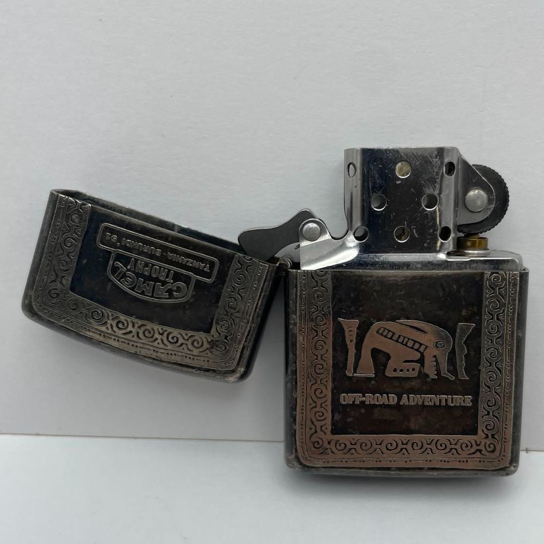 Zippo キャメルトロフィー タンザニア-ブルンジ’91 1991年1月製 CAMEL TROPHY TANZANIA-BURUBDI'91 OFF-ROAD ADVENTURE キャメル・トロフィー