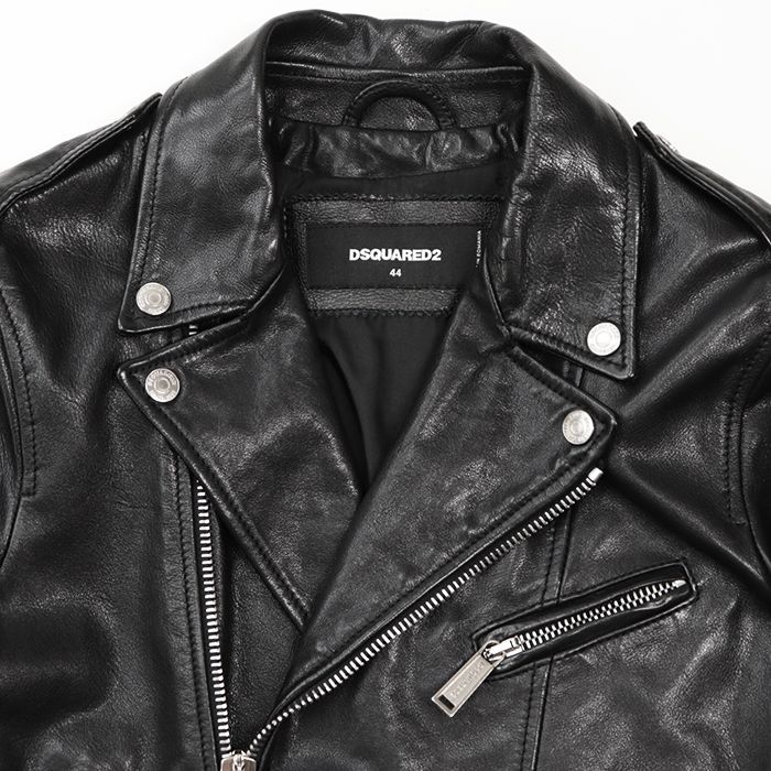 ま*さ様 未使用級 DSQUARED2 ジップデザイン ジャケット ブラック 4 340801606_6.jpg