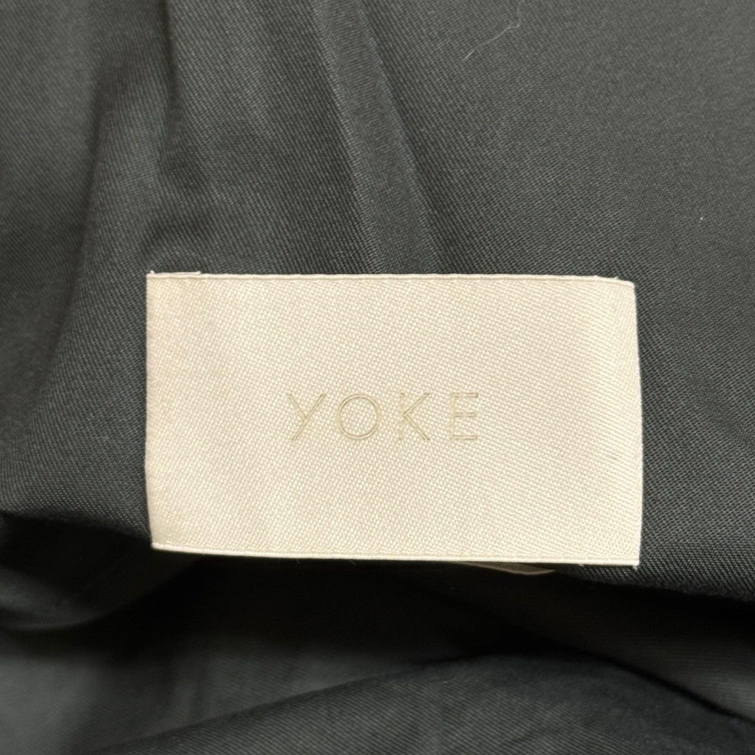 定価121000円 YOKE 22AW NYLON COVERED TRENCH COAT カバード
