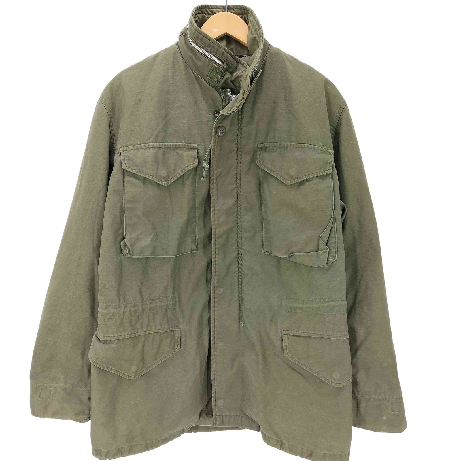 ユーエスアーミー U.S. ARMY 60s M-65 1st アルミジッパー フィールド