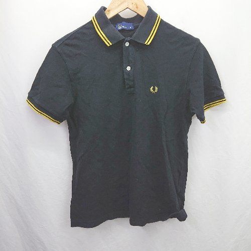 FRED PERRY ブラックポロシャツ FRED PERRY ポロシャツ 限定展開 PERRY/フレッドペリー The Fred