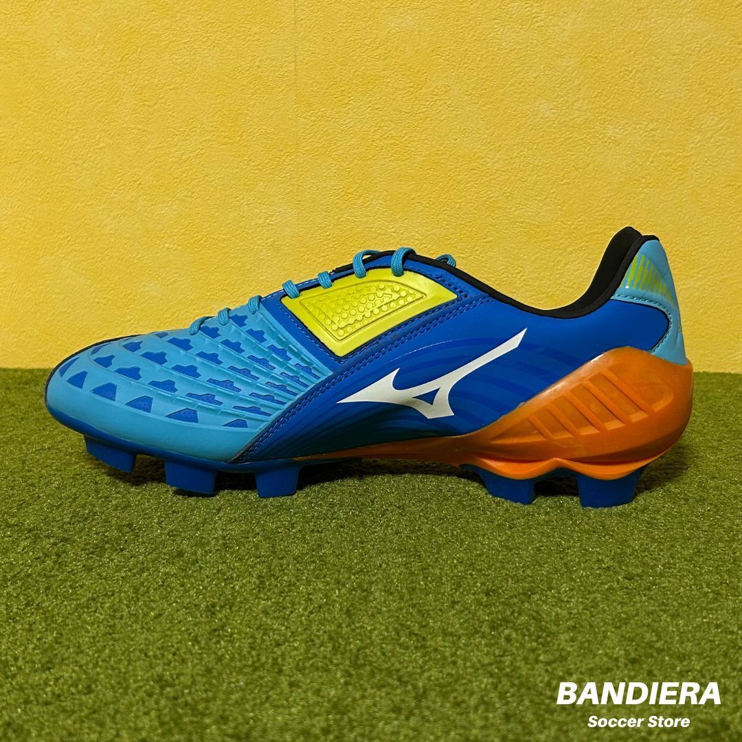 ミズノ　ウェーブイグニタス3MD サッカースパイク　未使用品 MIZUNO ミズノ ウェーブ イグニタス 3 SL (パープル×ホワイト