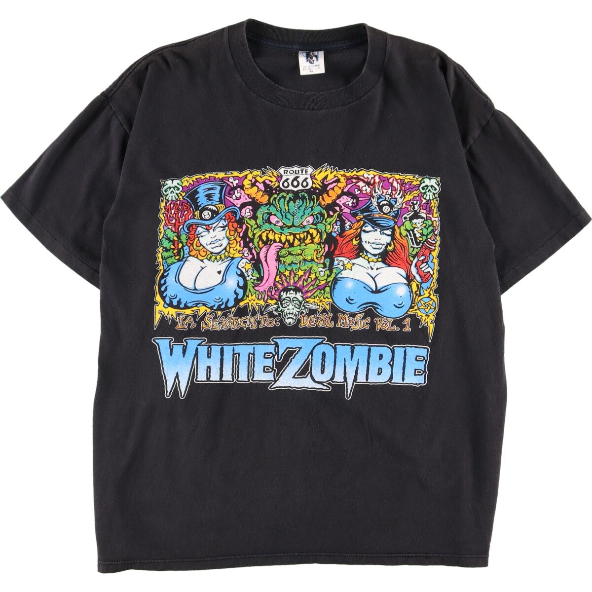 古着 90年代 GEM WHITE ZOMBIE ホワイトゾンビ WORLD TOUR 1993 両面 