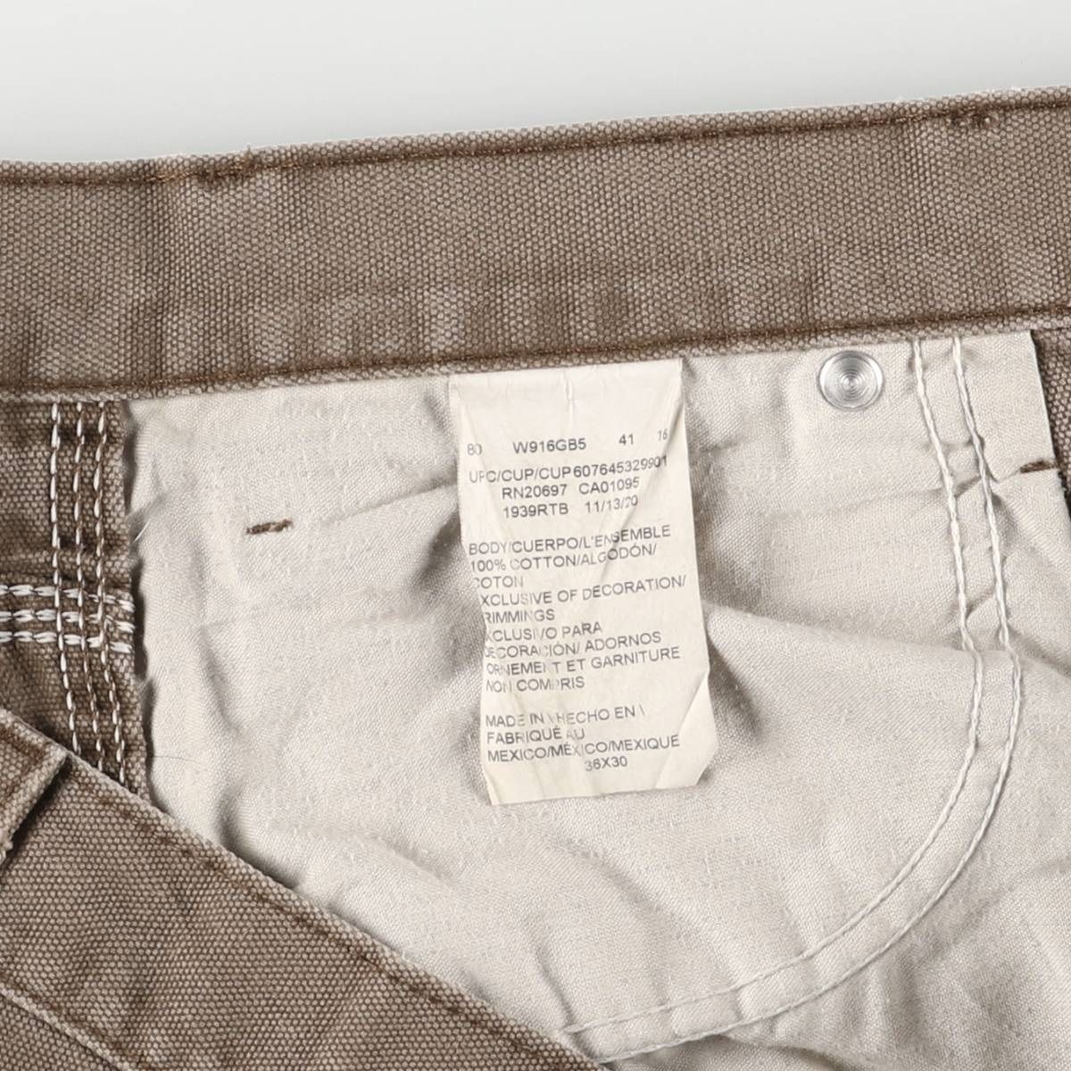 ダックペインターパンツ メンズw37相当