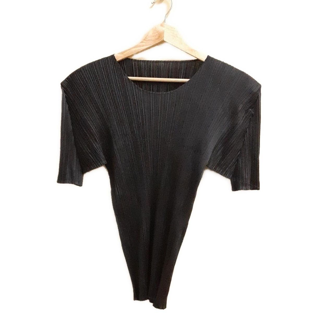 美品 PLEATS PLEASE プリーツ 半袖カットソー 3 PLEATS PLEASE(プリーツプリーズ) 半袖カットソー サイズ3 L