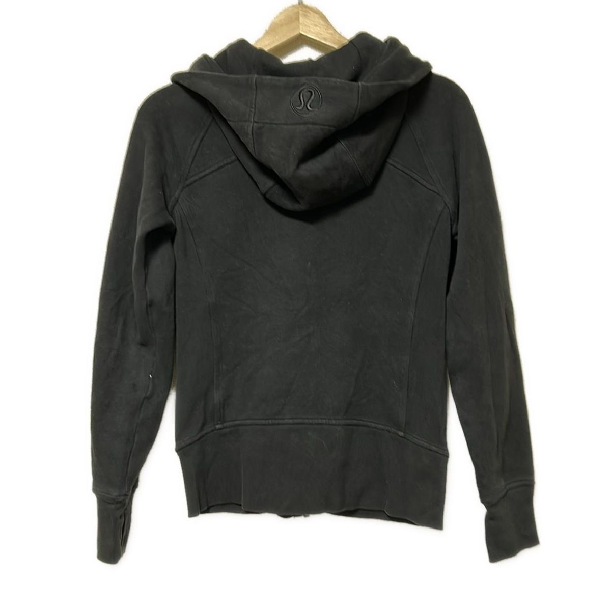 lululemon(ルルレモン) パーカー サイズ4 XL レディース - 黒