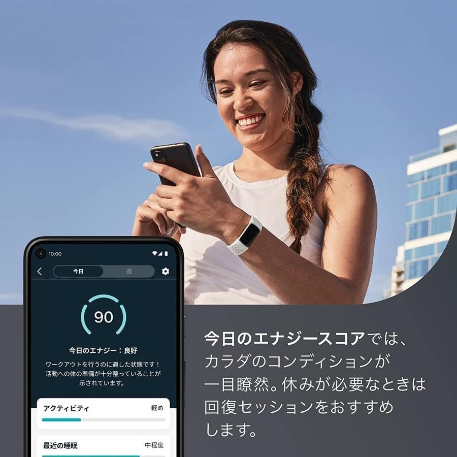 超大幅交渉可 Suica対応 Fitbit Charge 5 トラッカー ブラック|グラファイト 最大7日間のバッテリーライフ|GPS搭載|スマートウォッチ ブラック|グラファイト 単品