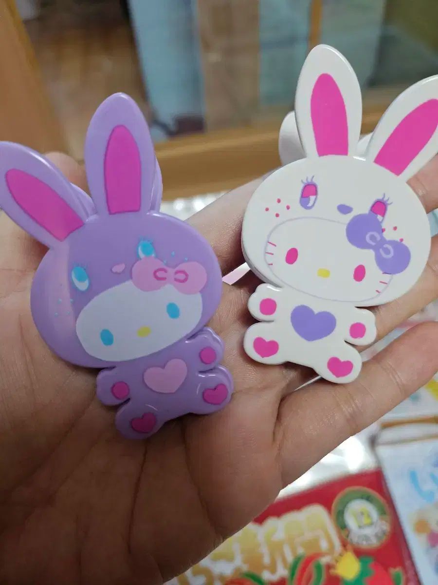 まとめ売り レトロ ハローキティ うさぎ クリップ ／ キティラビット